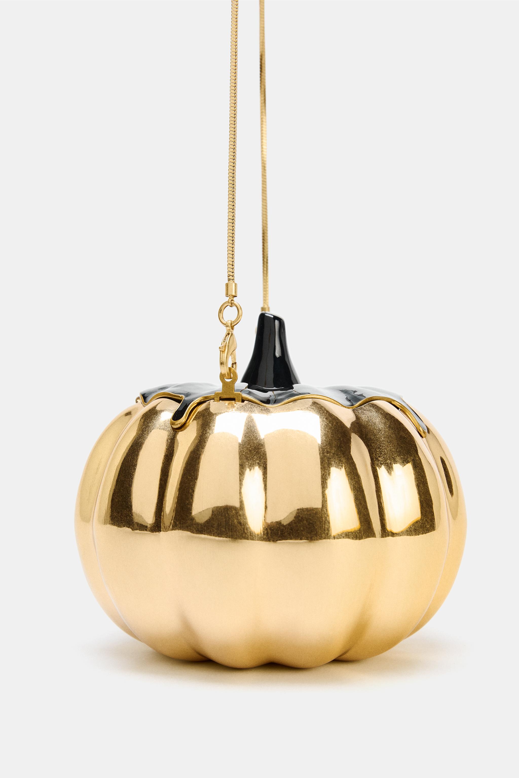 METALLIC EFFECT RIGID BOX BAG